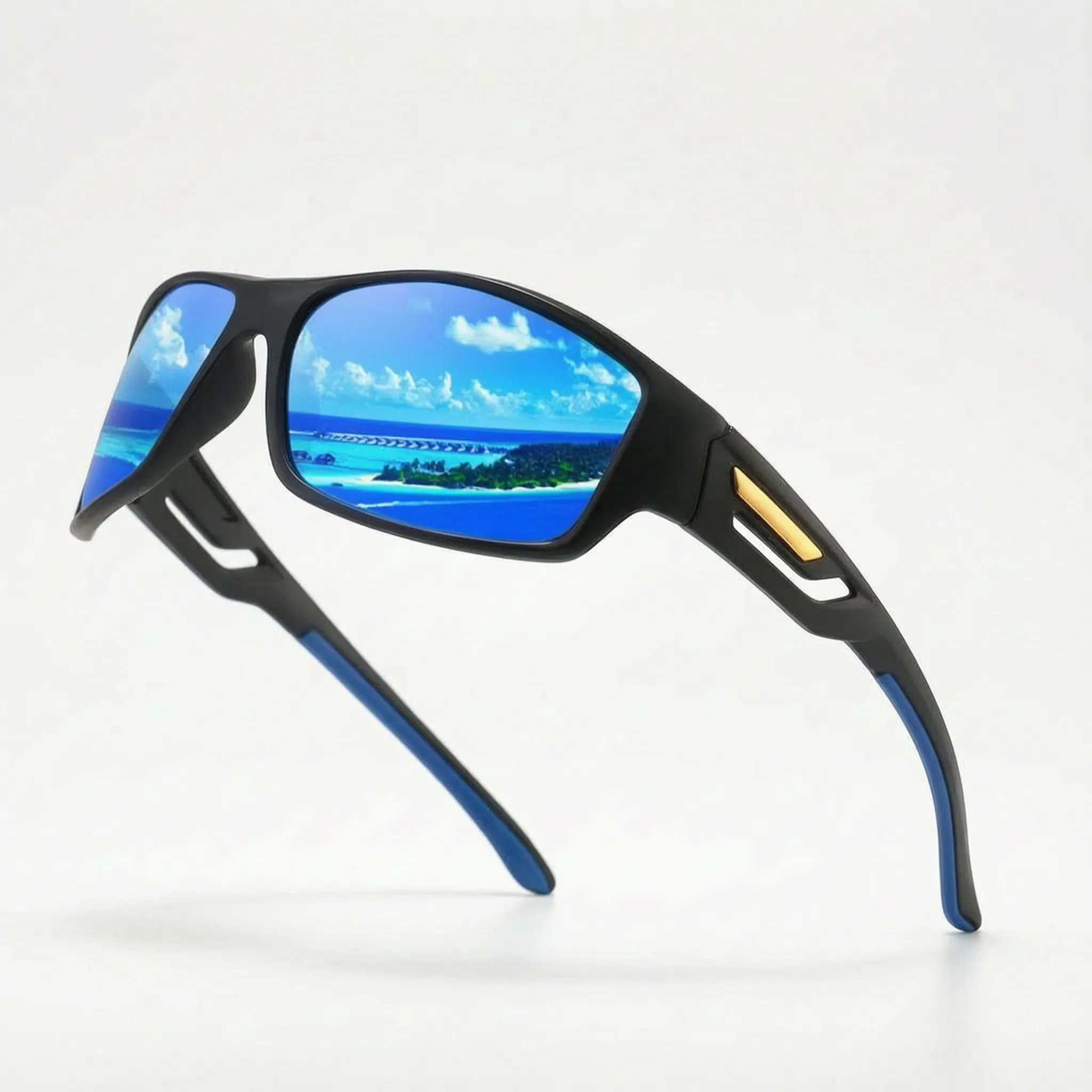 Nordspur | Klevor Wraparound Sports Polarized Sunglasses For Men