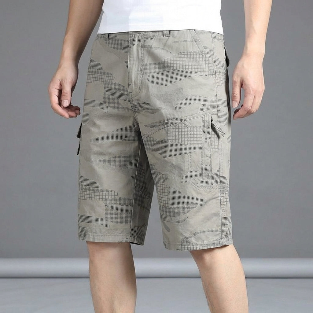 Nordspur | Knaver Loose Knee Length Cargo Shorts