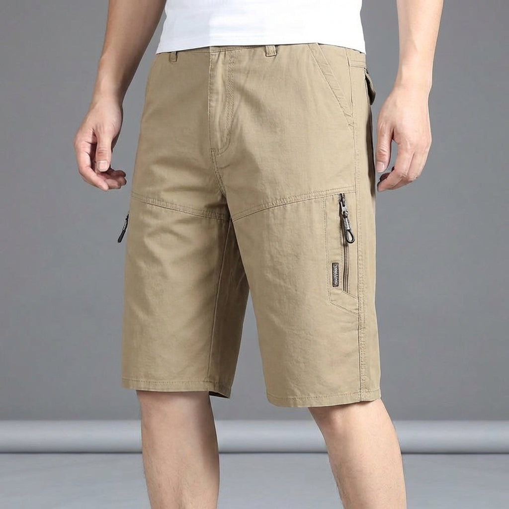Nordspur | Knaver Loose Knee Length Cargo Shorts