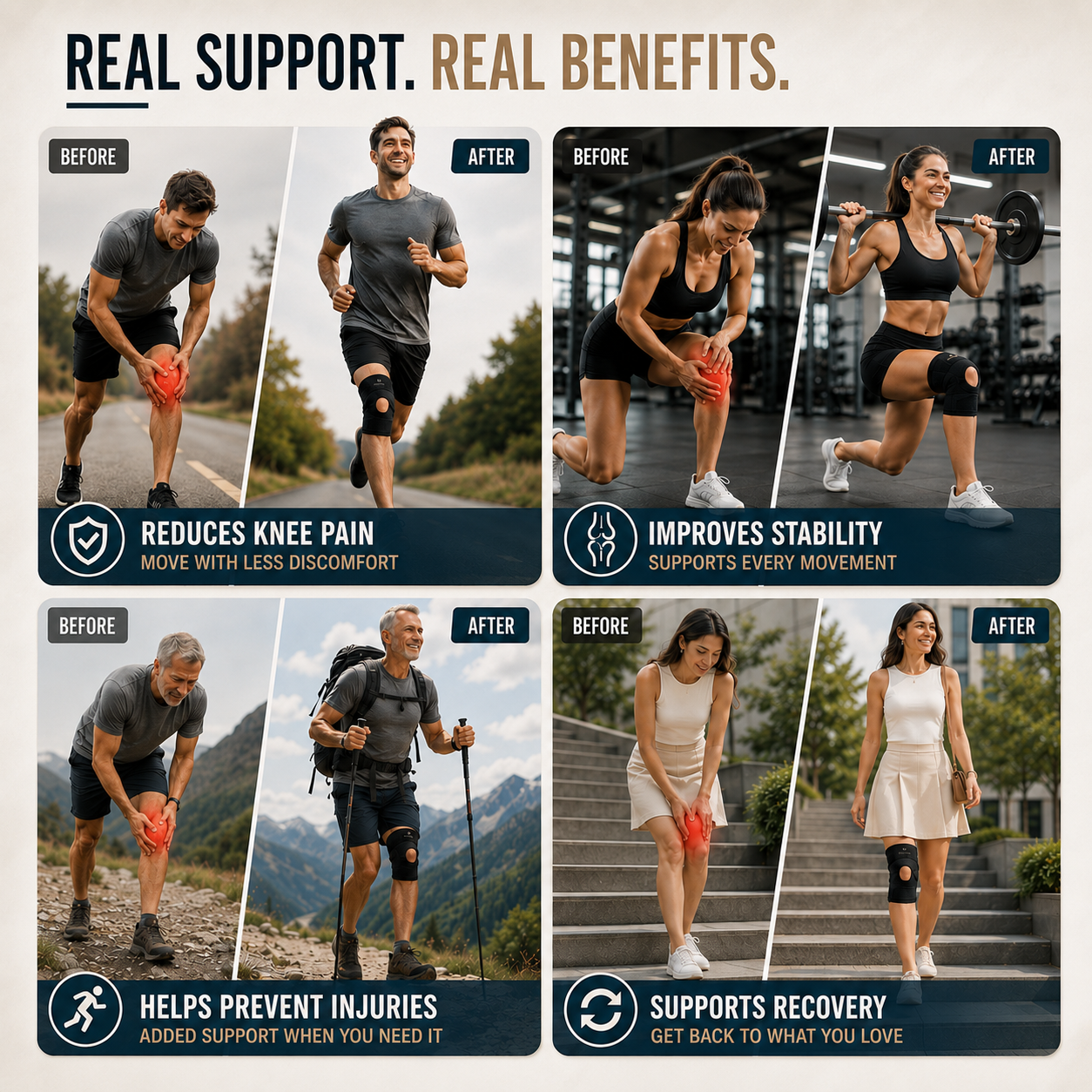 Nordspur | KnevoFix Adjustable Knee Support Brace