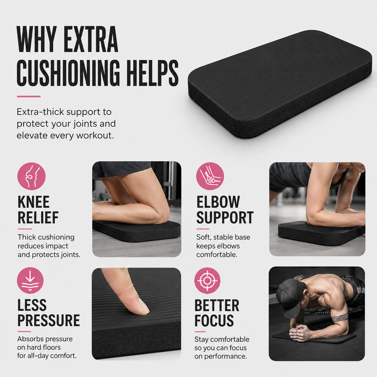 Nordspur | KnevoPad Extra Thick Exercise Knee Pad