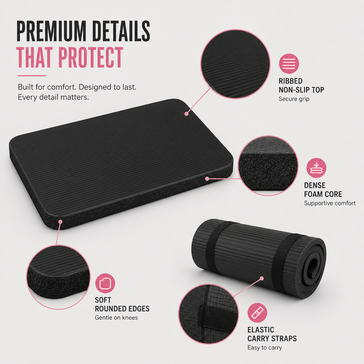 Nordspur | KnevoPad Extra Thick Exercise Knee Pad