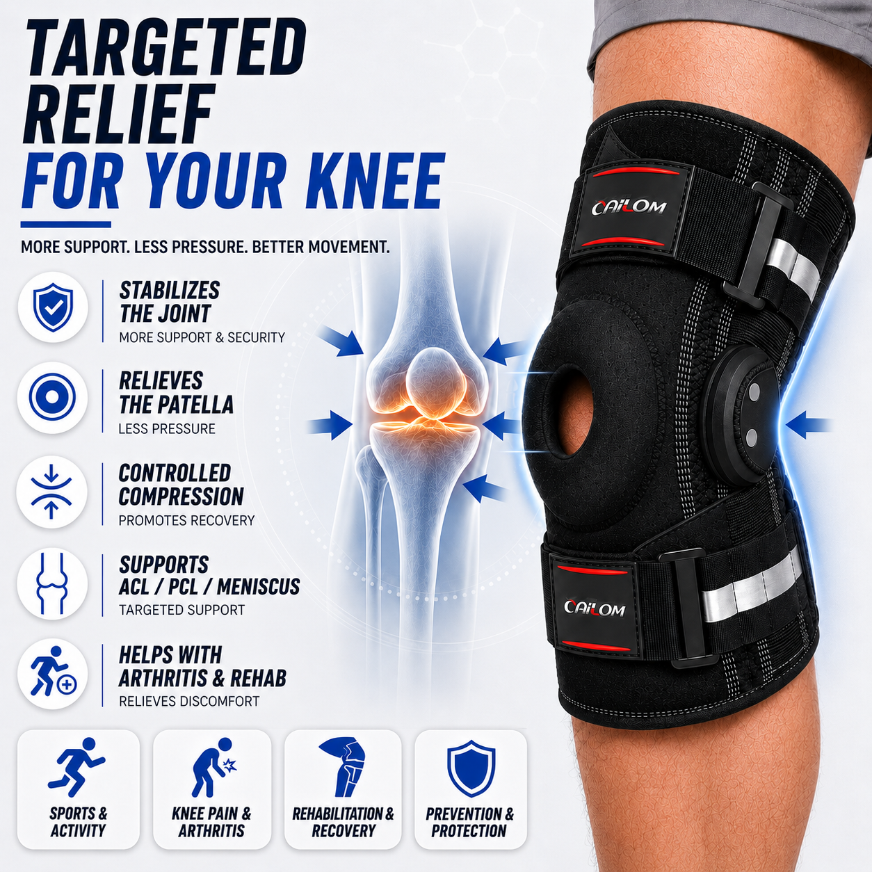 Nordspur | Knevoxa Hinged Knee Support Brace