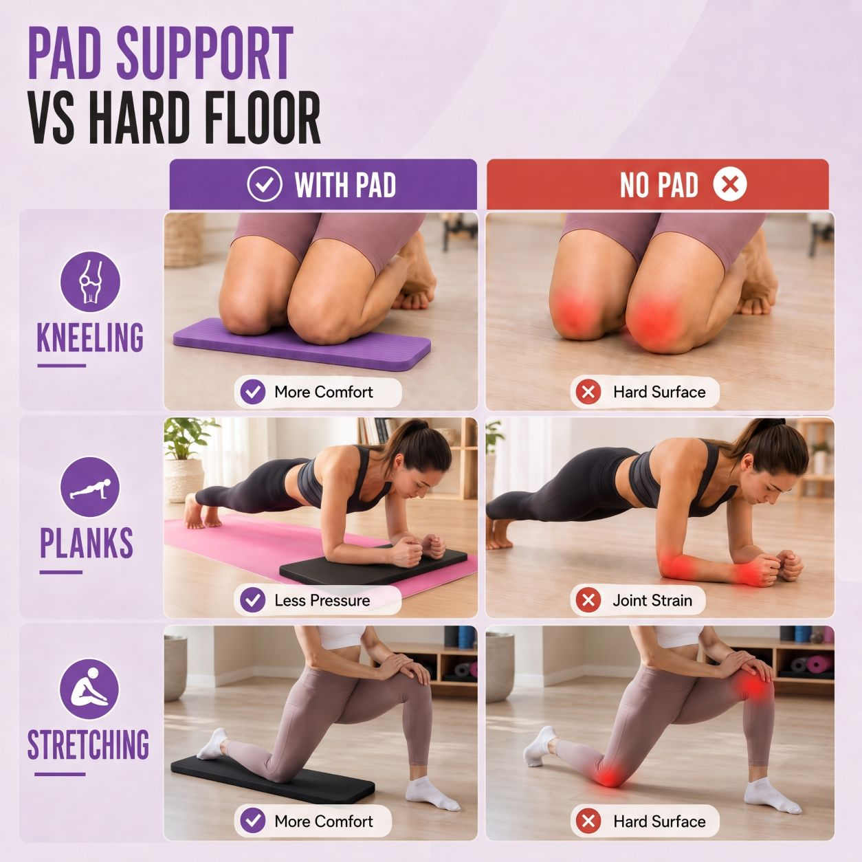 Nordspur | KnezaPad Extra Thick Exercise Knee Pad