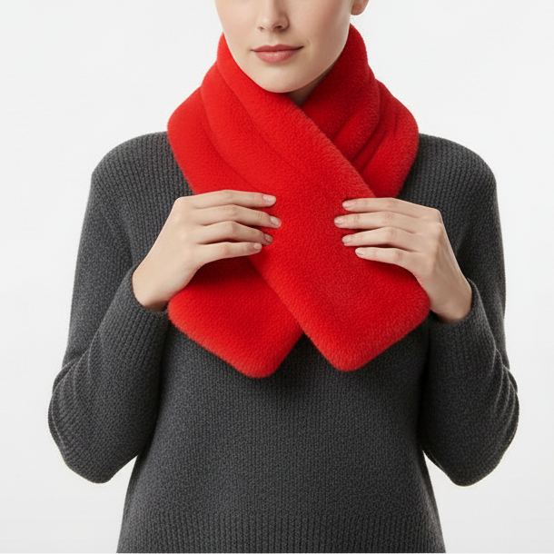 Nordspur | Knit Faux Rabbit Fur Scarf