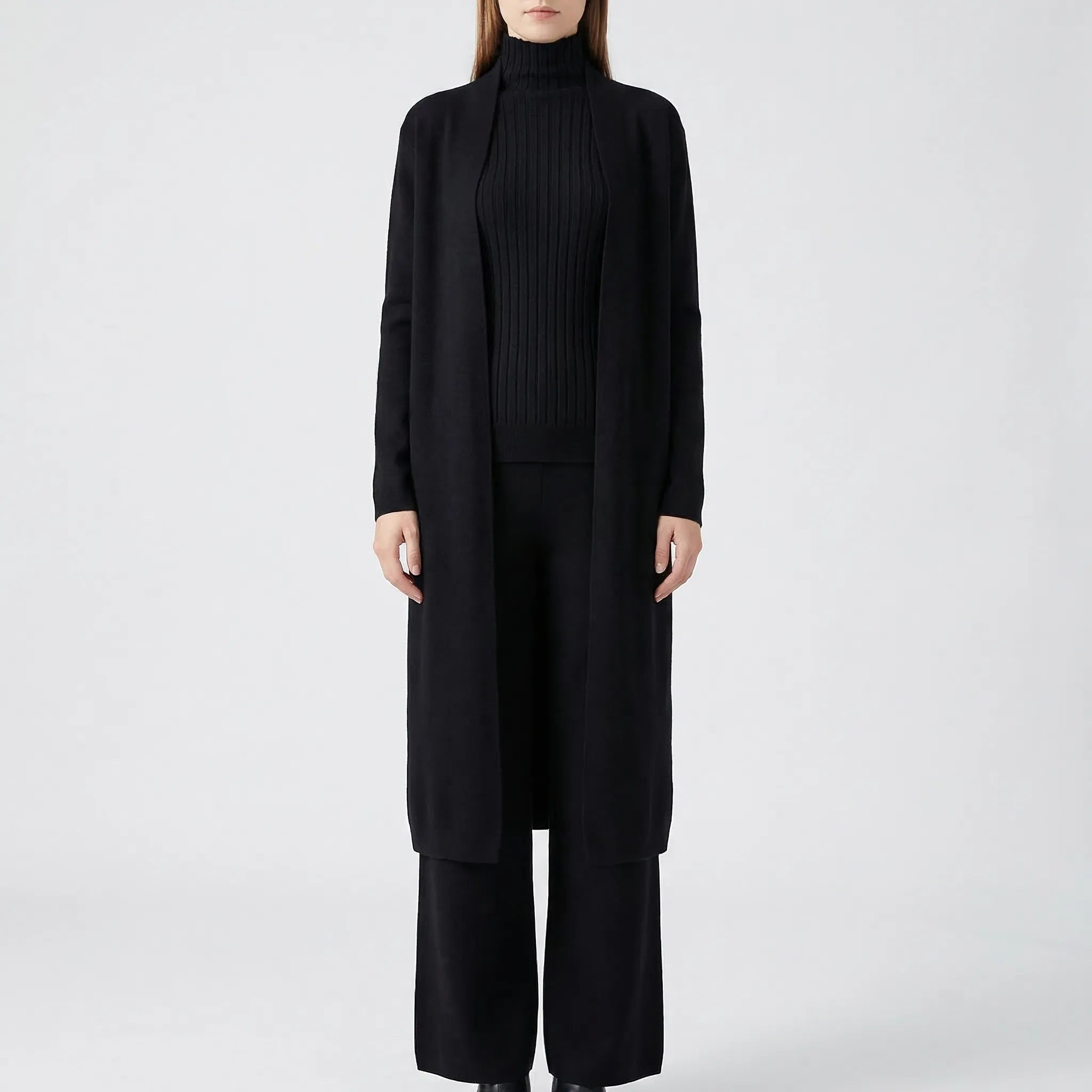 Nordspur | Knittara Knitted 3-Piece Cardigan And Trouser Set