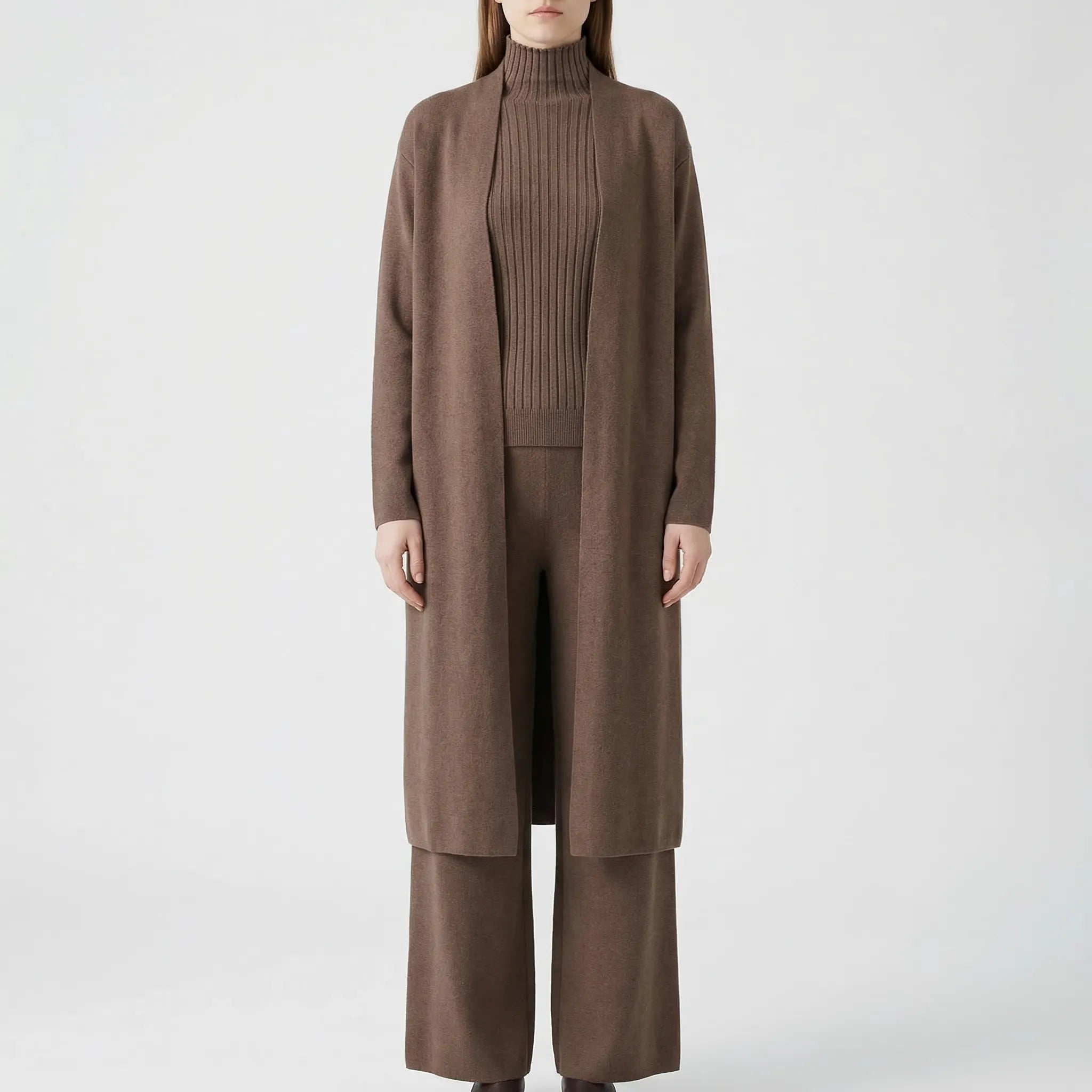 Nordspur | Knittara Knitted 3-Piece Cardigan And Trouser Set