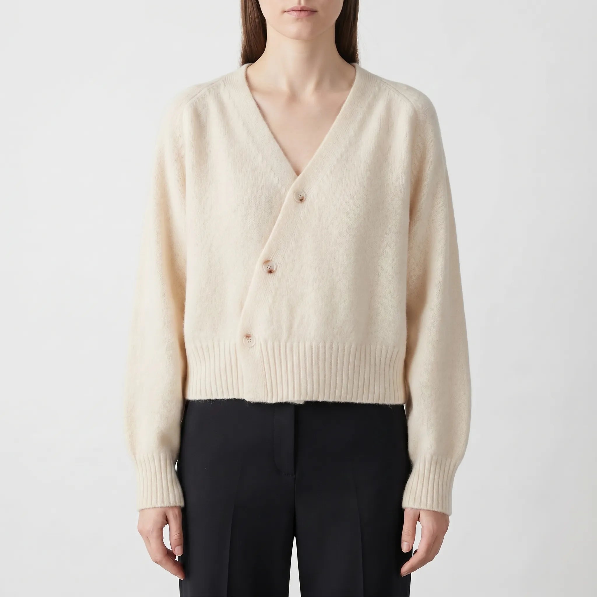 Nordspur | Knytta Asymmetrical Knit Cardigan