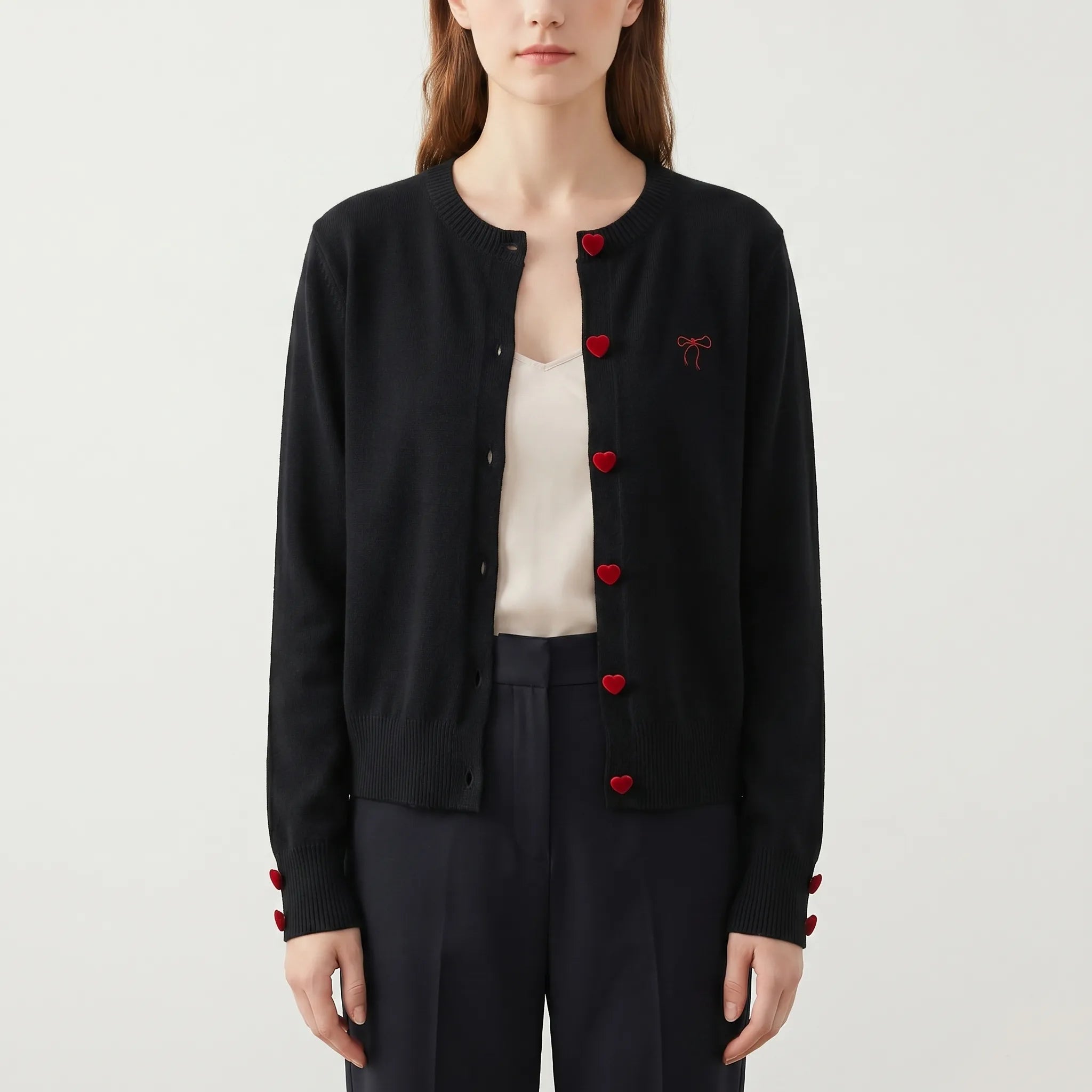 Nordspur | Kordea Crew Neck Knitted Cardigan