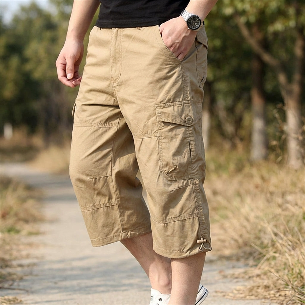 Nordspur | Kortivar Long Length Cargo Shorts
