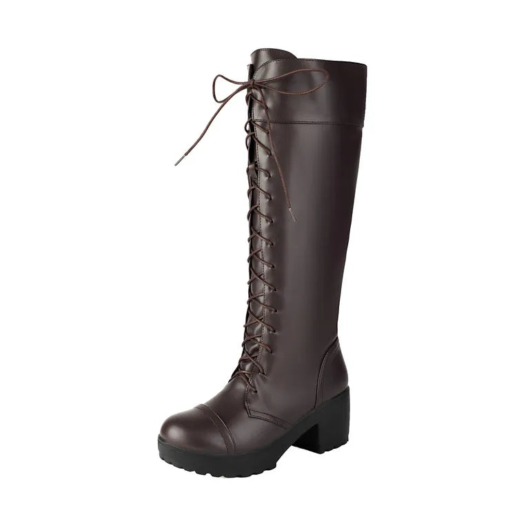 Nordspur | Koryntha Women's Chunky Heeled Knee Boots
