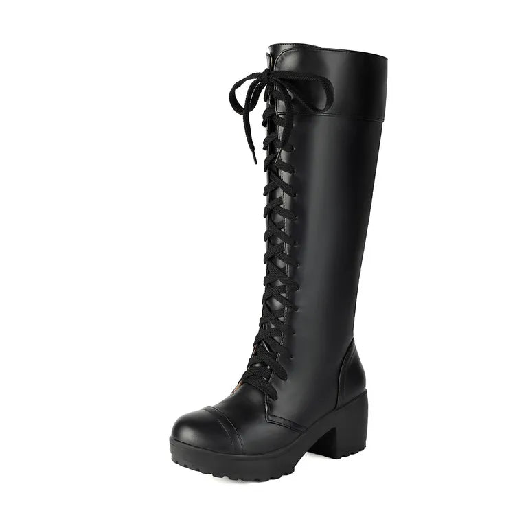 Nordspur | Koryntha Women's Chunky Heeled Knee Boots