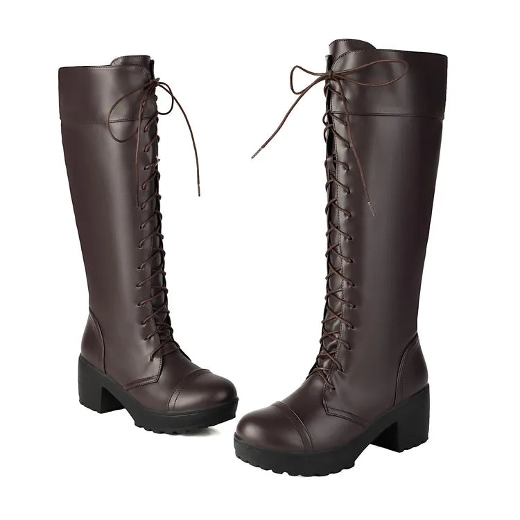 Nordspur | Koryntha Women's Chunky Heeled Knee Boots