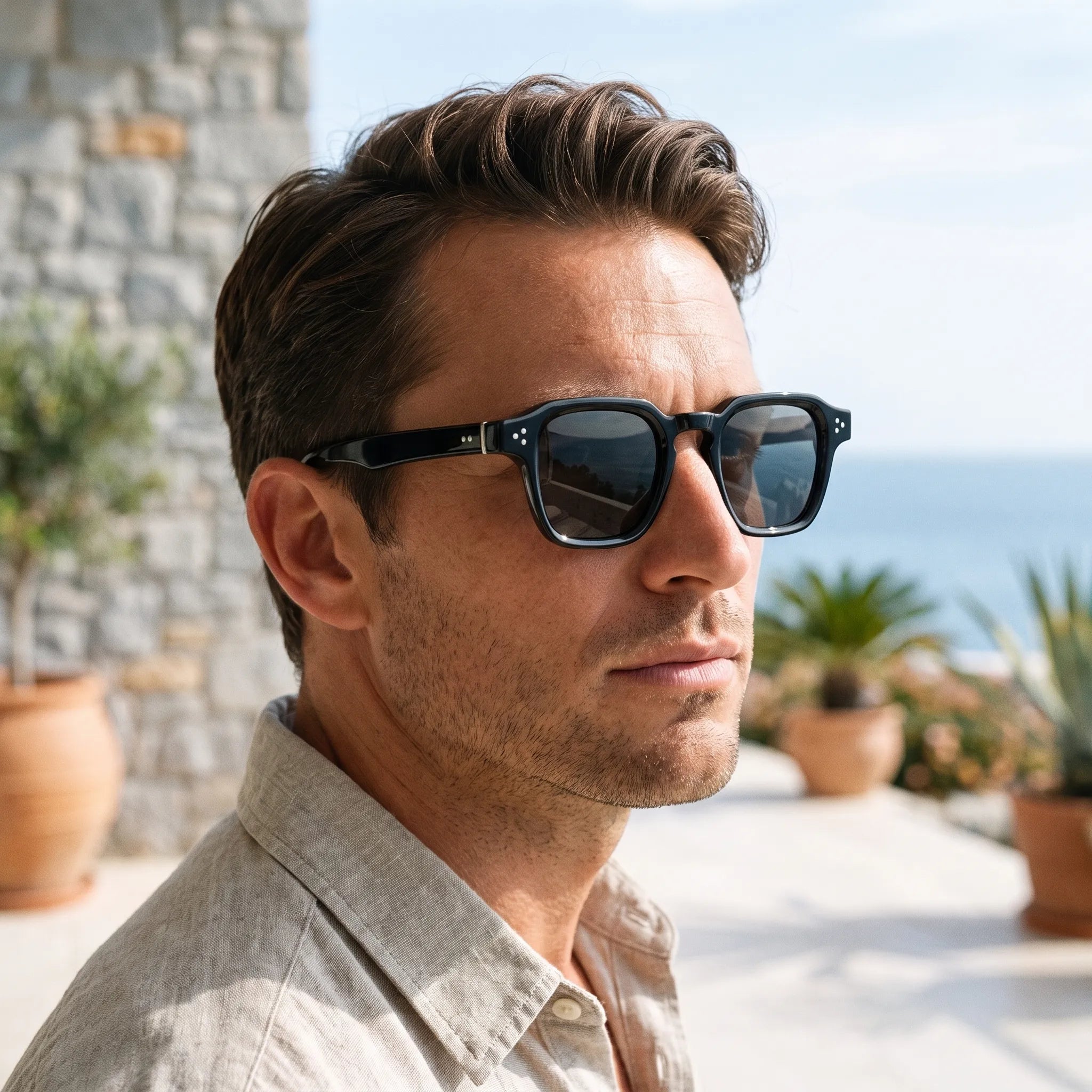 Nordspur | Kynell Vintage Inspired Square Frame Sunglasses