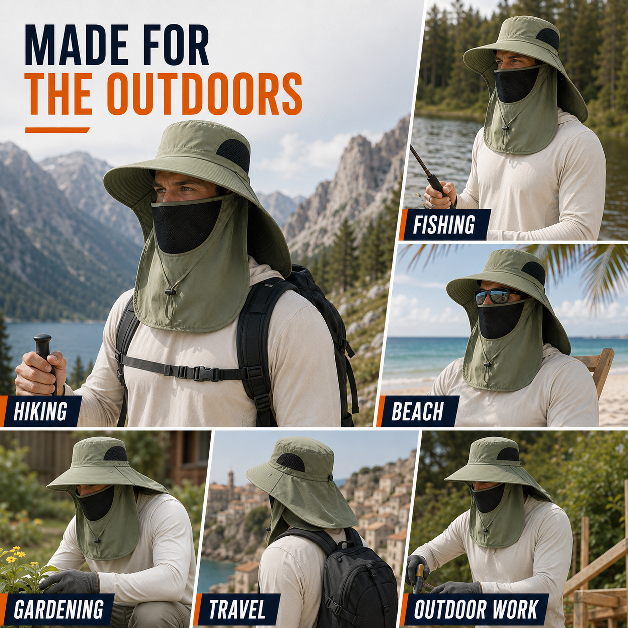 Nordspur | Kynetos Wide-Brimmed Sun Hat