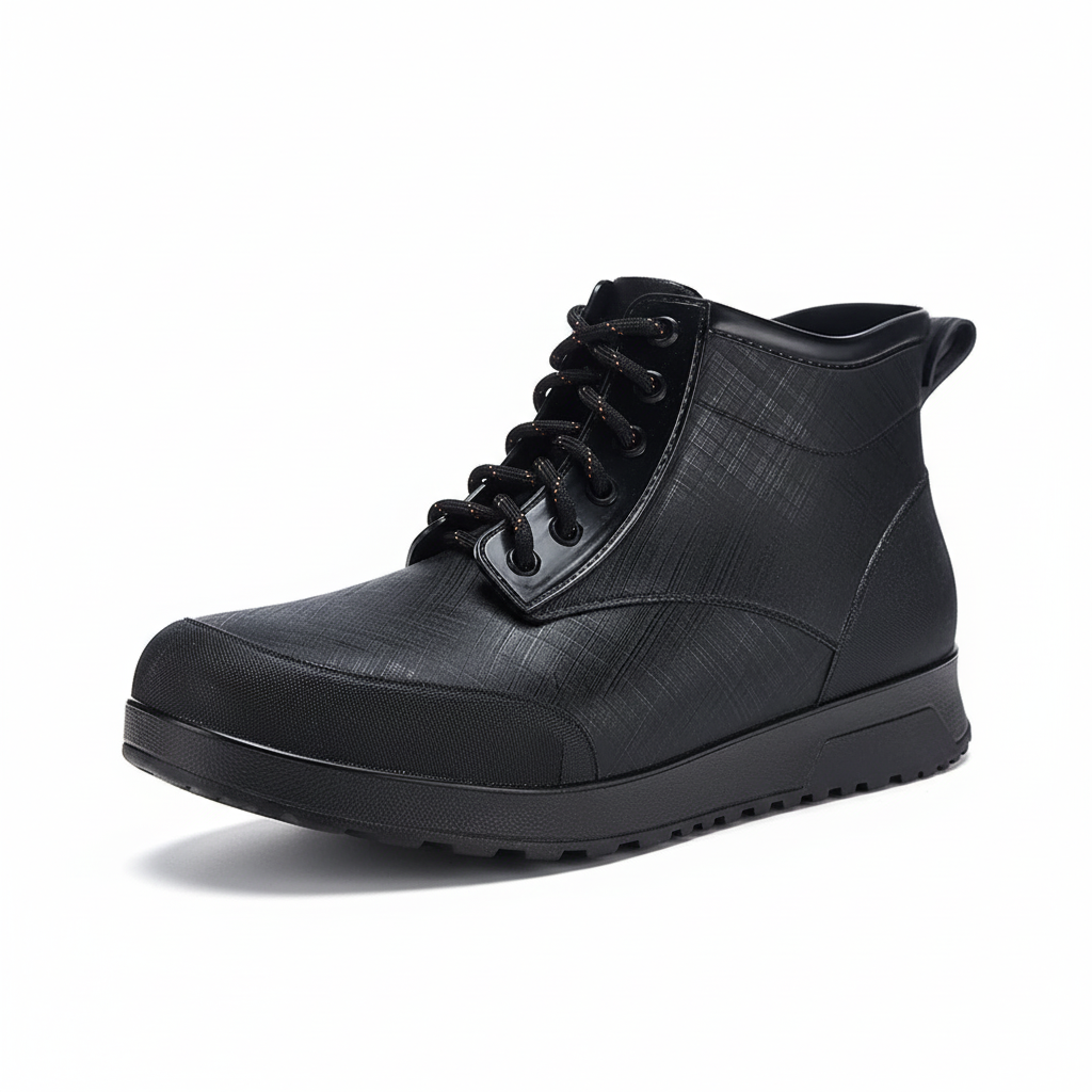 Nordspur | Lace Up Ankle Rain Boots