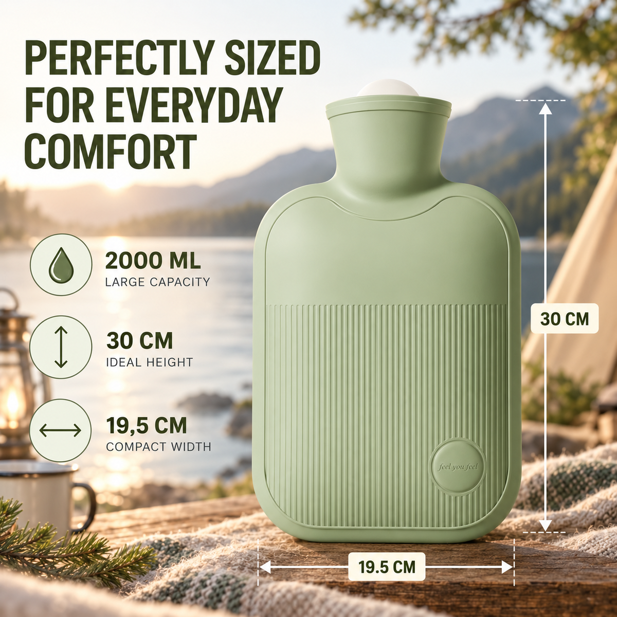 Nordspur | Large Hot Water Bottle