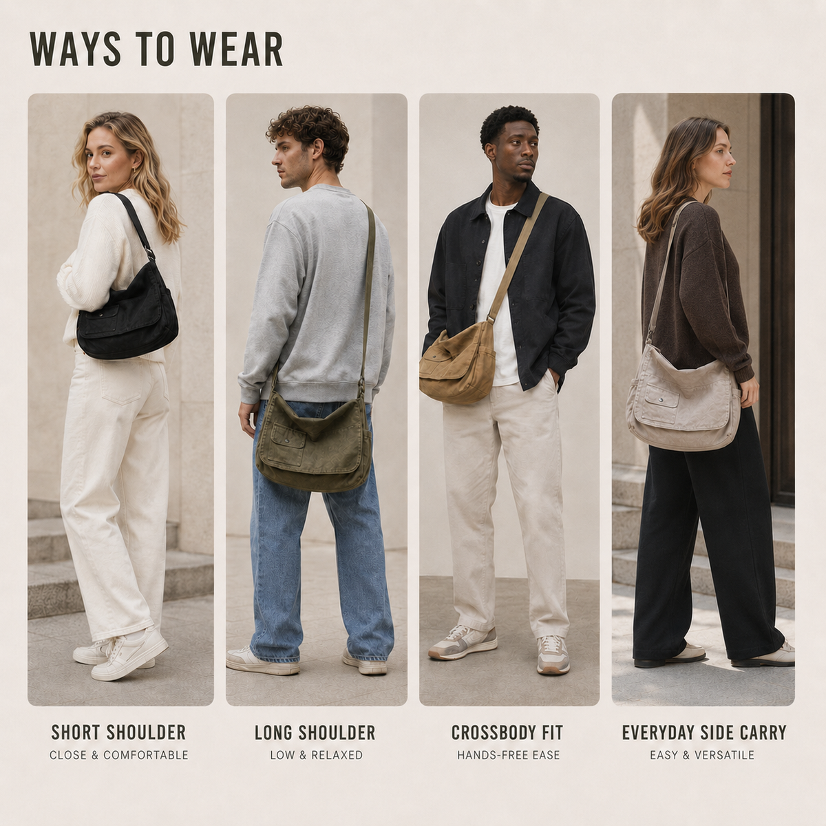Nordspur | Large Messenger Bag
