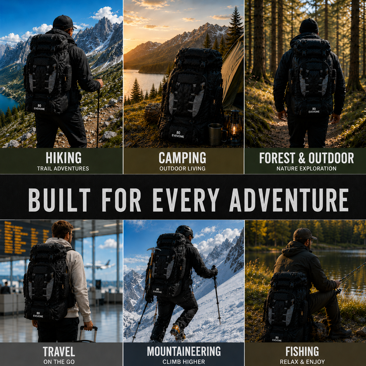 Nordspur | Large Volume Trekking Backpack