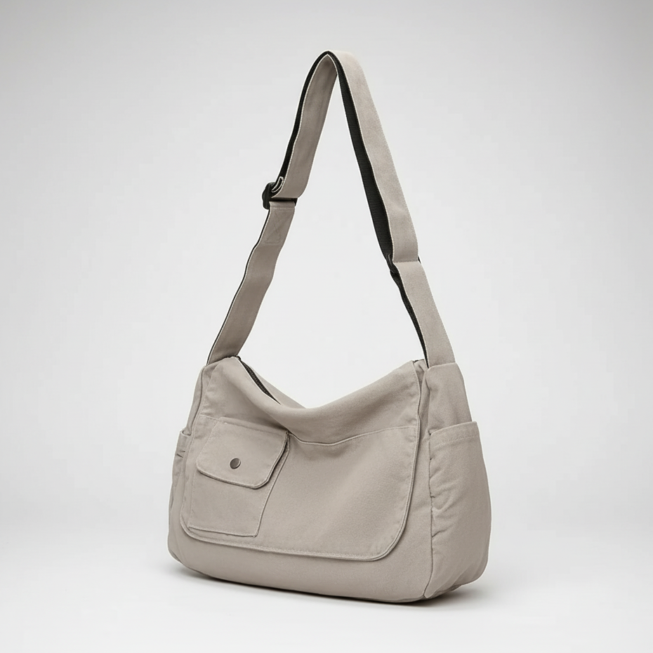 Nordspur | Large Canvas Messenger Bag
