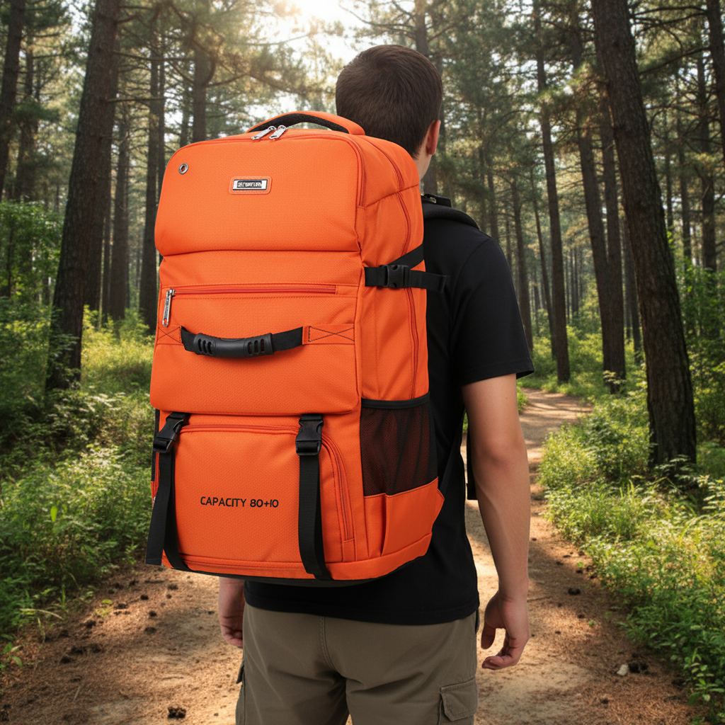 Nordspur | Large Capacity Nylon Backpack
