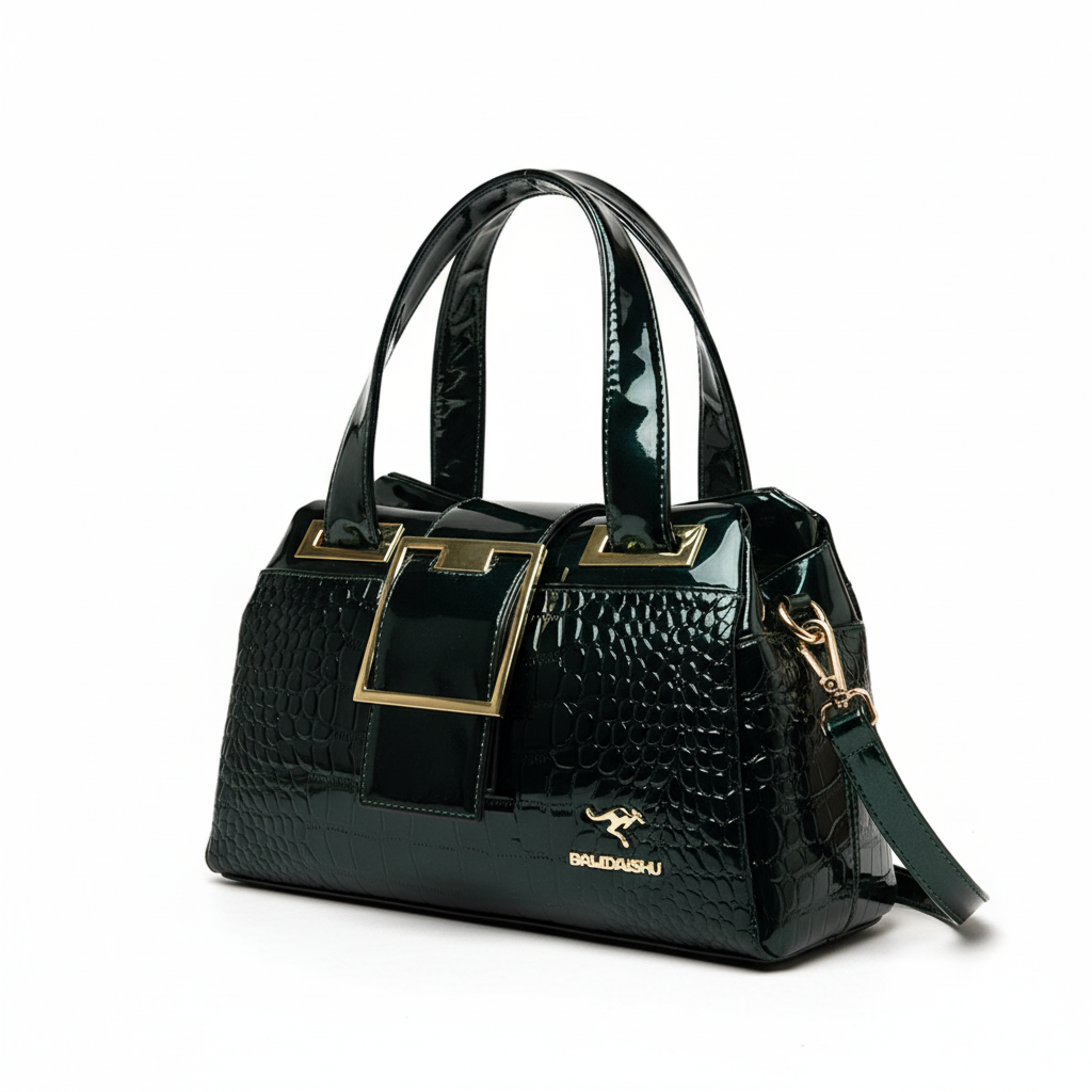 Nordspur | Large Patent Leather Tote
