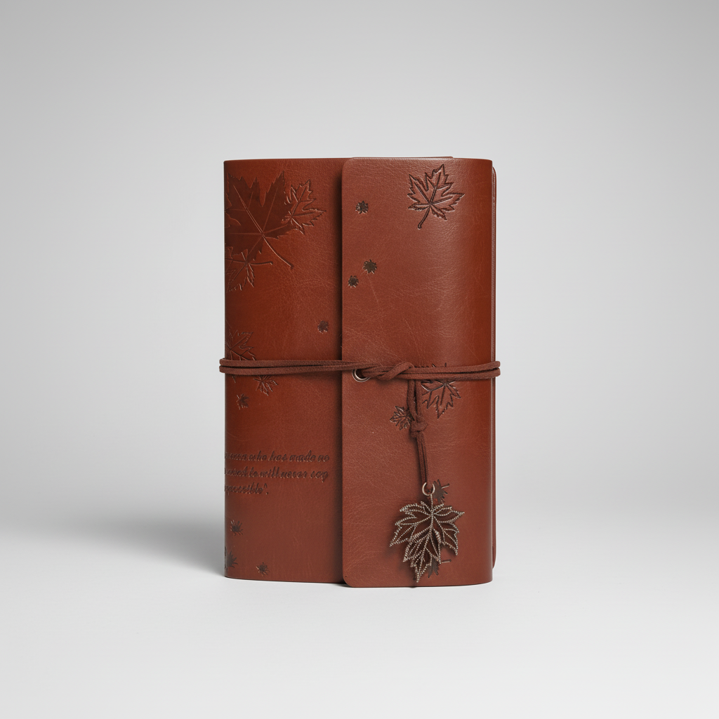Nordspur | Leafora Vintage Wraparound Journal