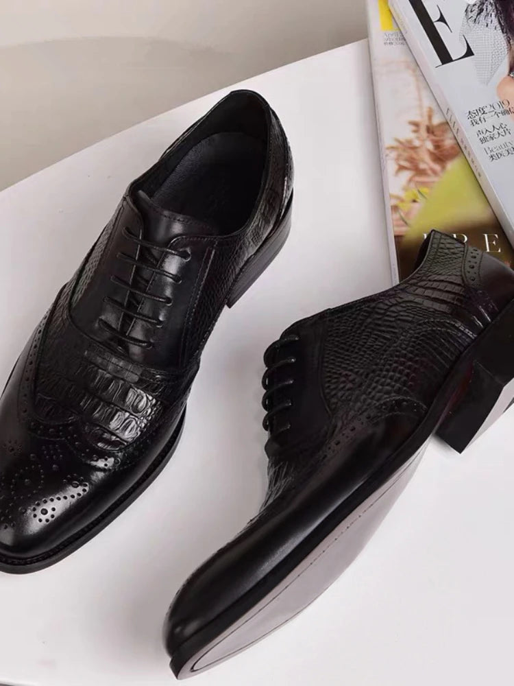 Nordspur | Leather Oxford Brogue Shoe