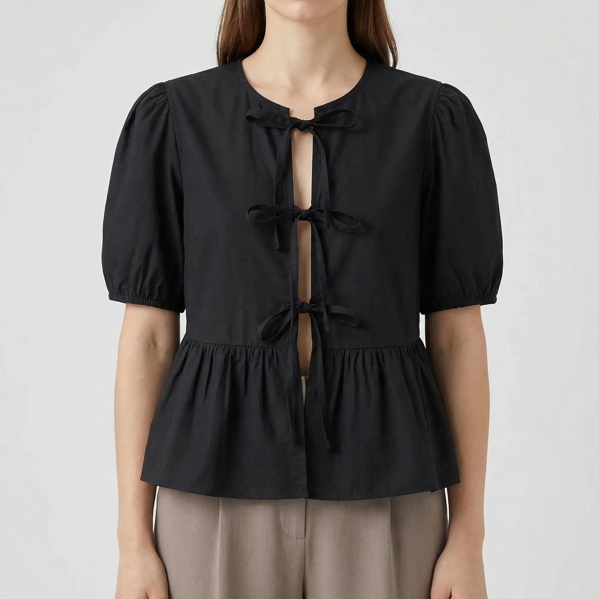 Nordspur | Leoprelle Leopard Print Ruched Crop Top
