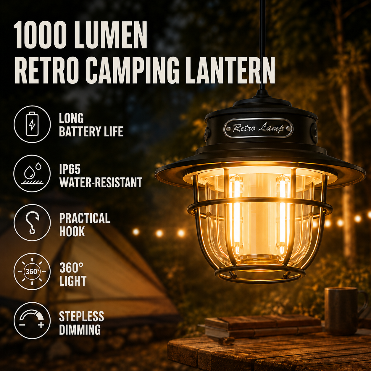 Nordspur | LichtNest Retro Lamp