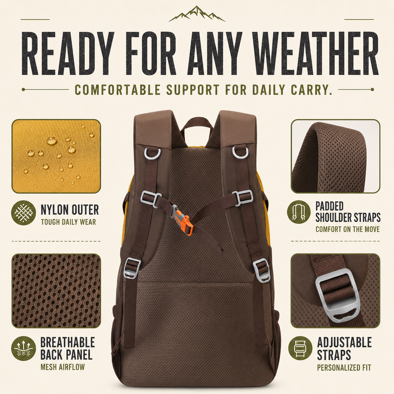 Nordspur | Lightweight Backpack