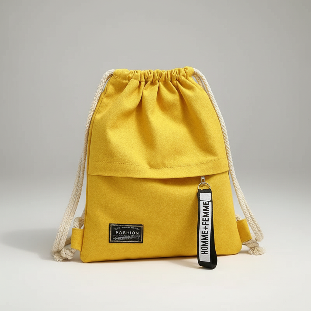 Nordspur | Linenovo Soft Linen Drawstring Backpack