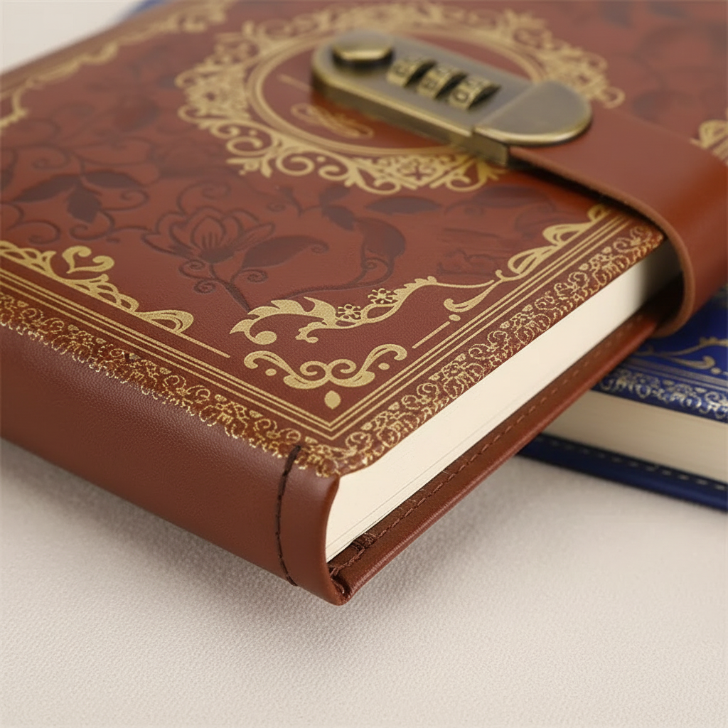 Nordspur | Lockoria A5 Retro Lock Journal