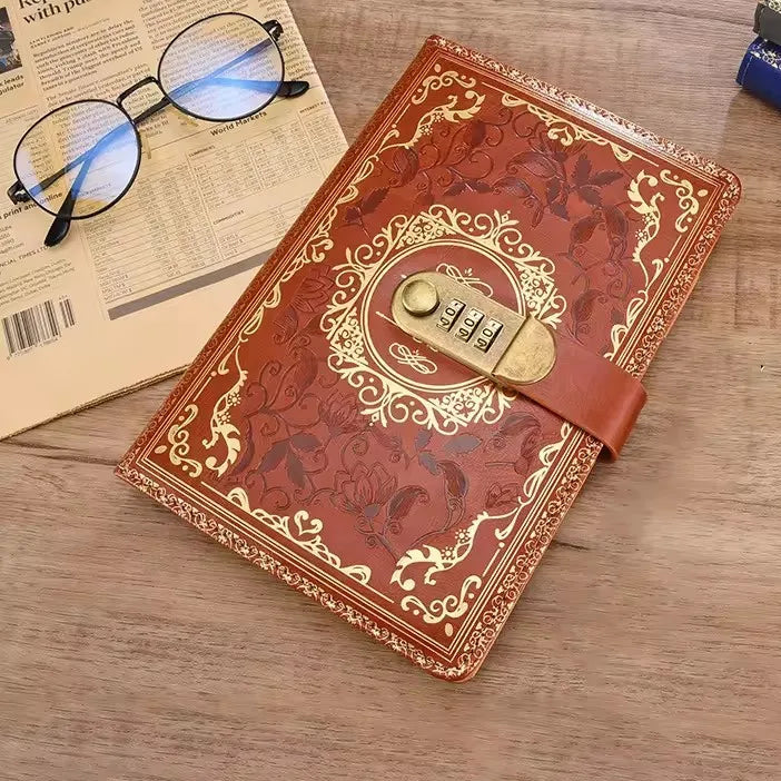Nordspur | Lockoria A5 Retro Lock Journal