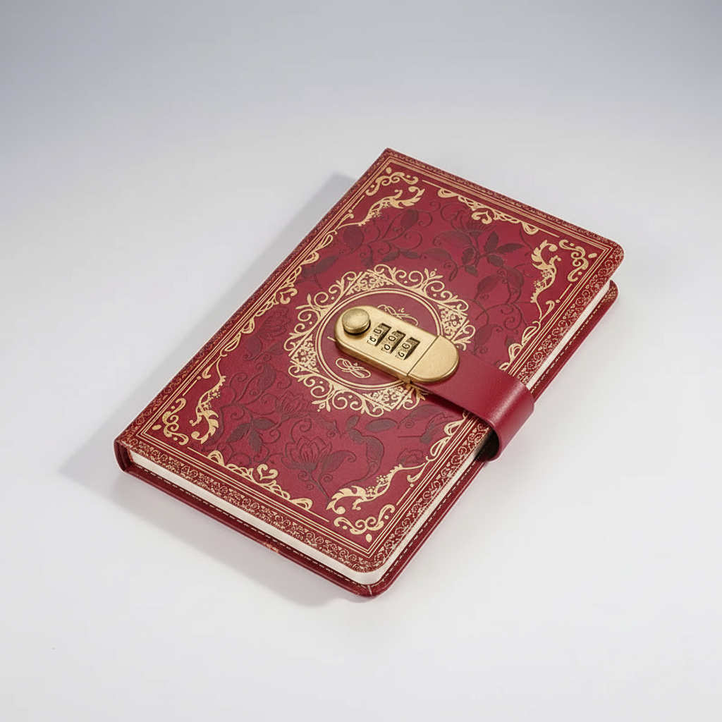 Nordspur | Lockoria A5 Retro Lock Journal