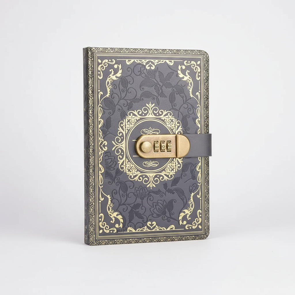 Nordspur | Lockoria A5 Retro Lock Journal