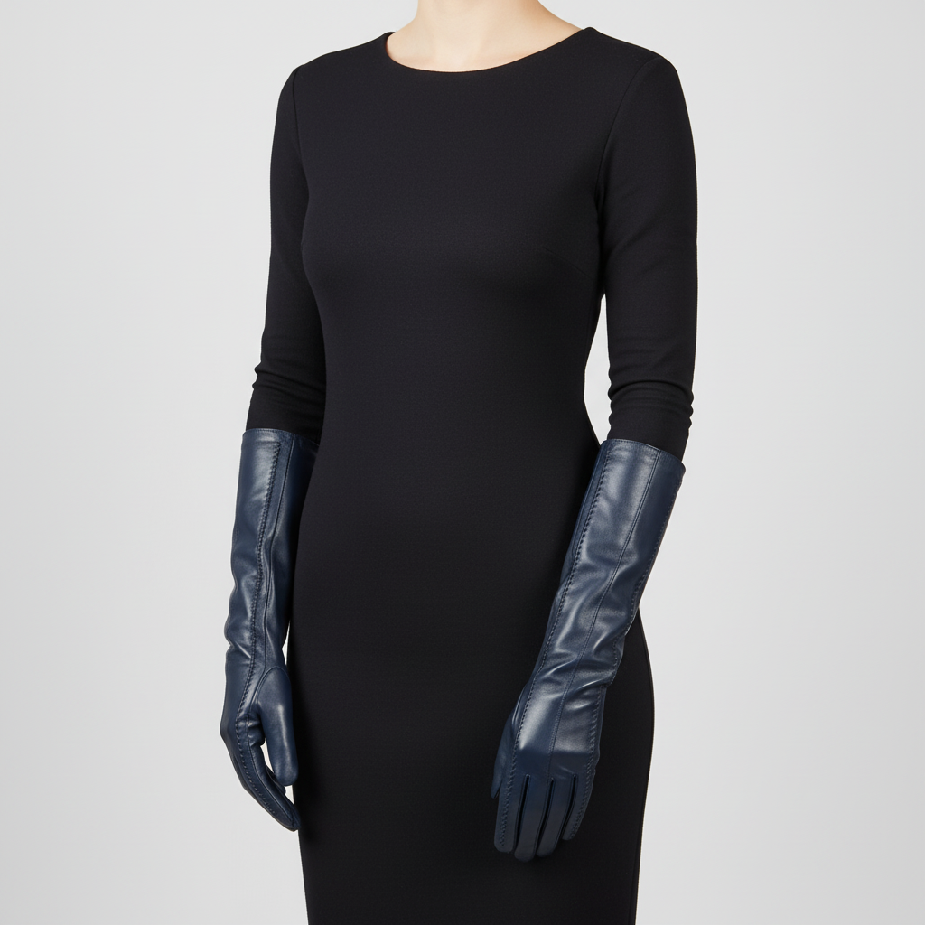 Nordspur | Long Genuine Sheepskin Gloves
