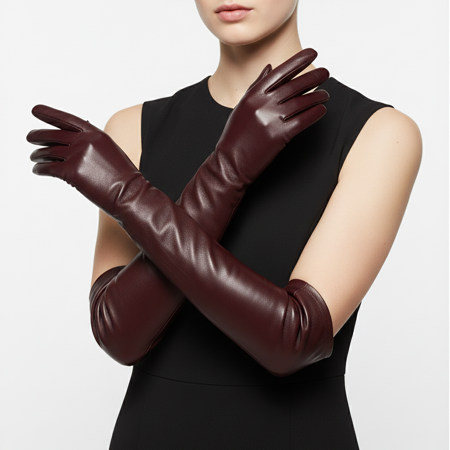 Nordspur | Long Sheepskin Leather Gloves