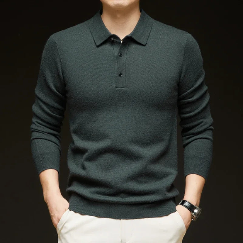 Nordspur | Long Sleeve Knit Polo