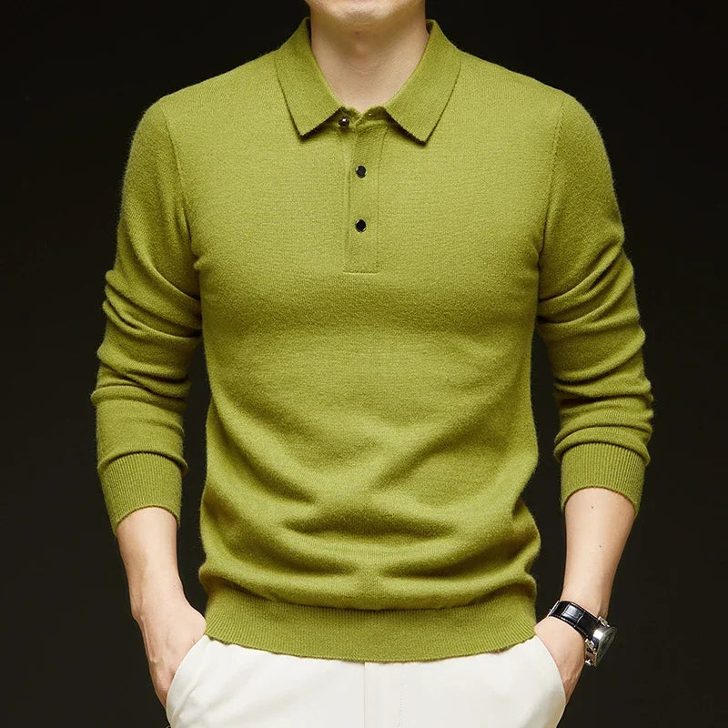Nordspur | Long Sleeve Knit Polo
