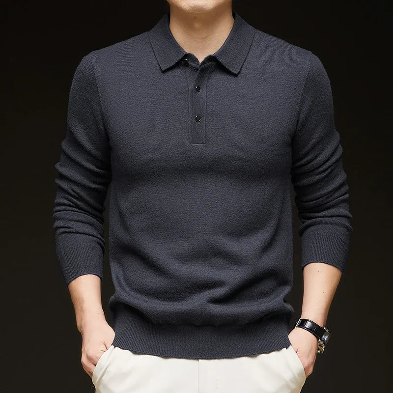 Nordspur | Long Sleeve Knit Polo