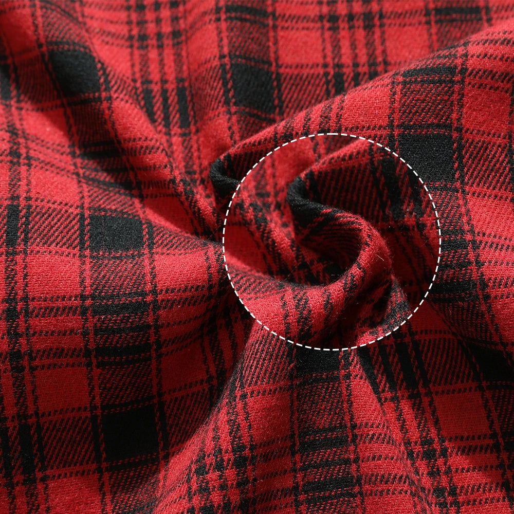 Nordspur | Long Sleeve Plaid Flannel Shirt