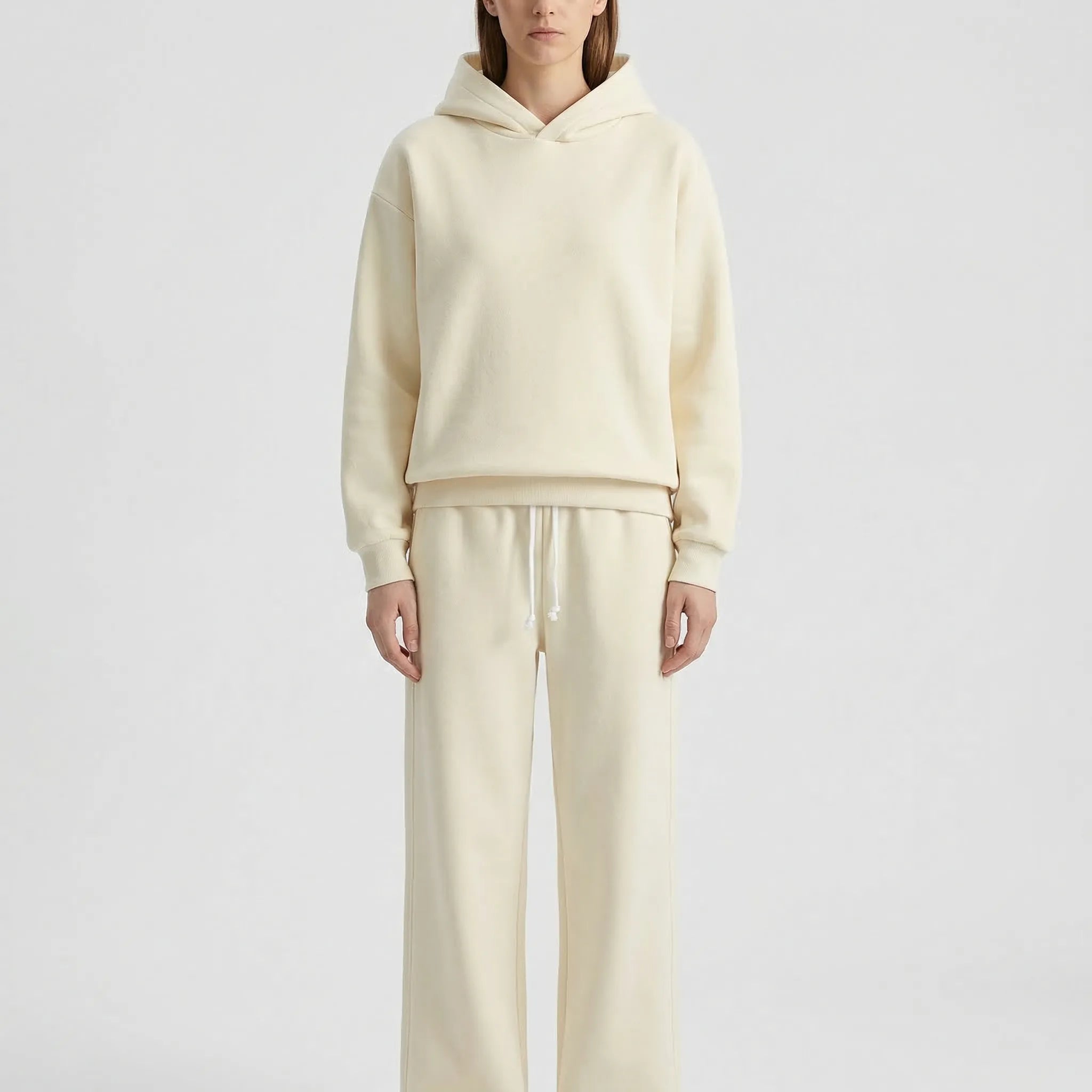 Nordspur | Loundrex Hooded Pullover And Wide-Leg Trouser Set