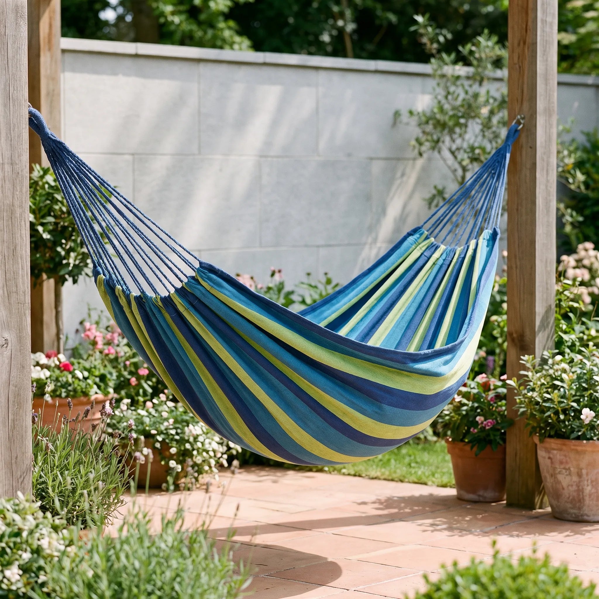 Nordspur | Loungeo Striped Portable Outdoor Hammock