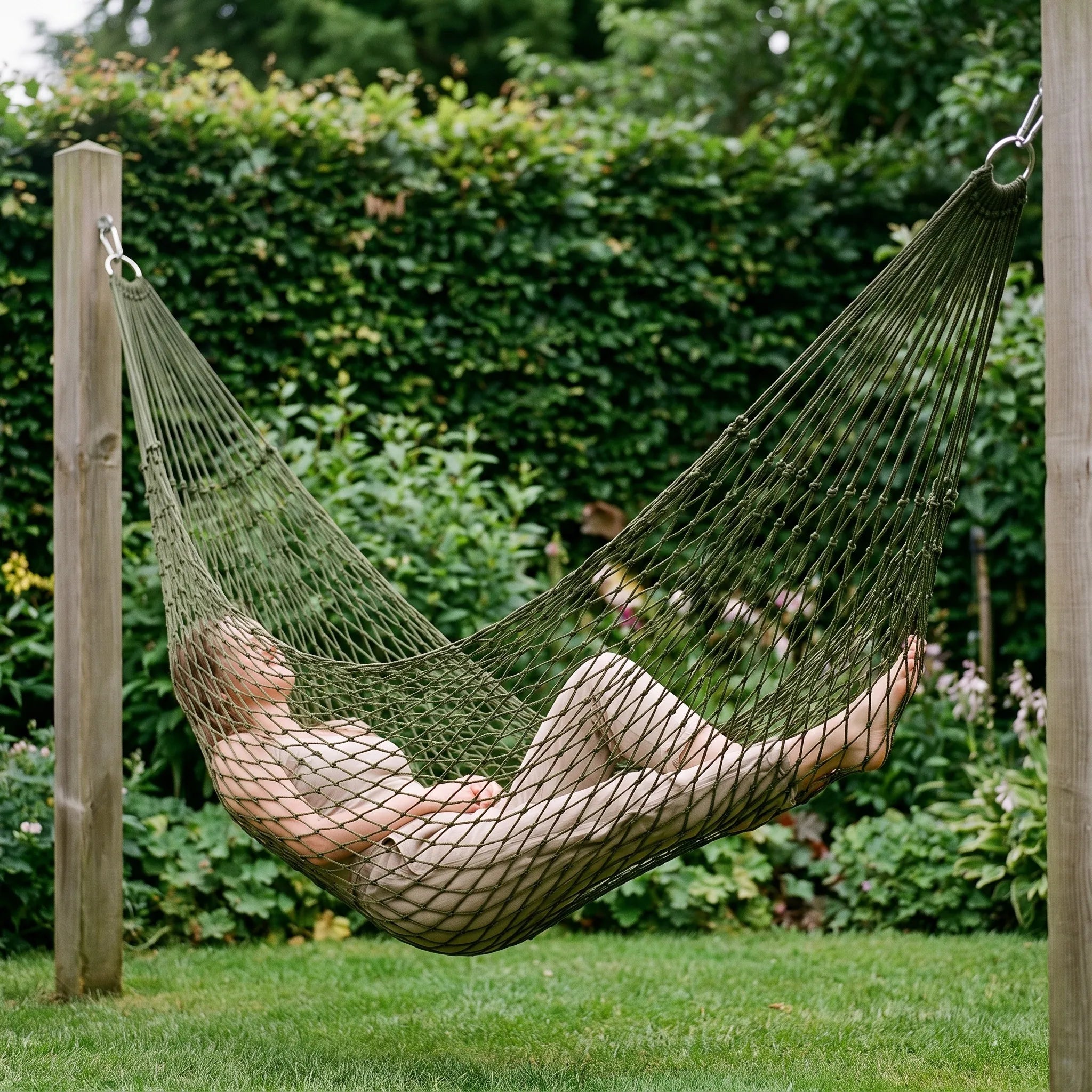 Nordspur | Lounjira Portable Woven Outdoor Rope Hammock