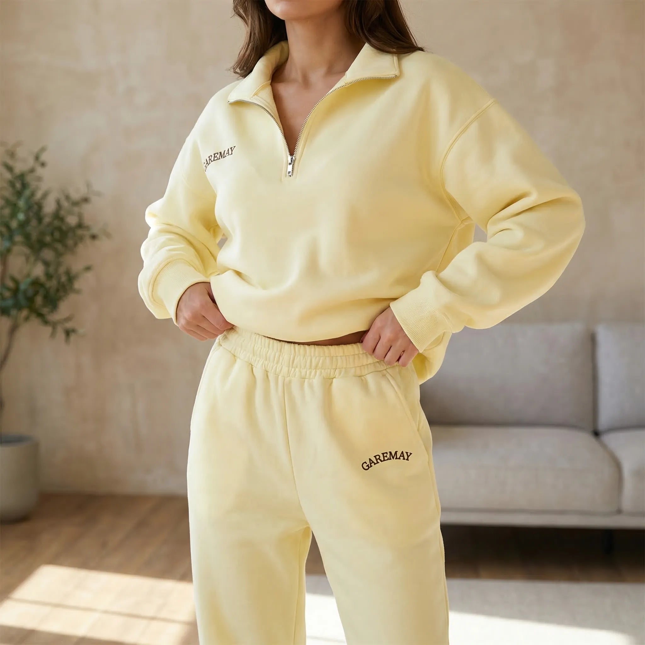 Nordspur | Lounvex Oversized Two-Piece Zip-Up Tracksuit