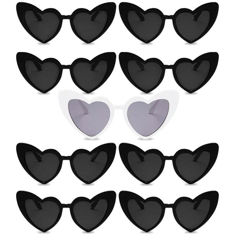 Nordspur | Lovique Heart Shaped Party Sunglasses Bulk Set