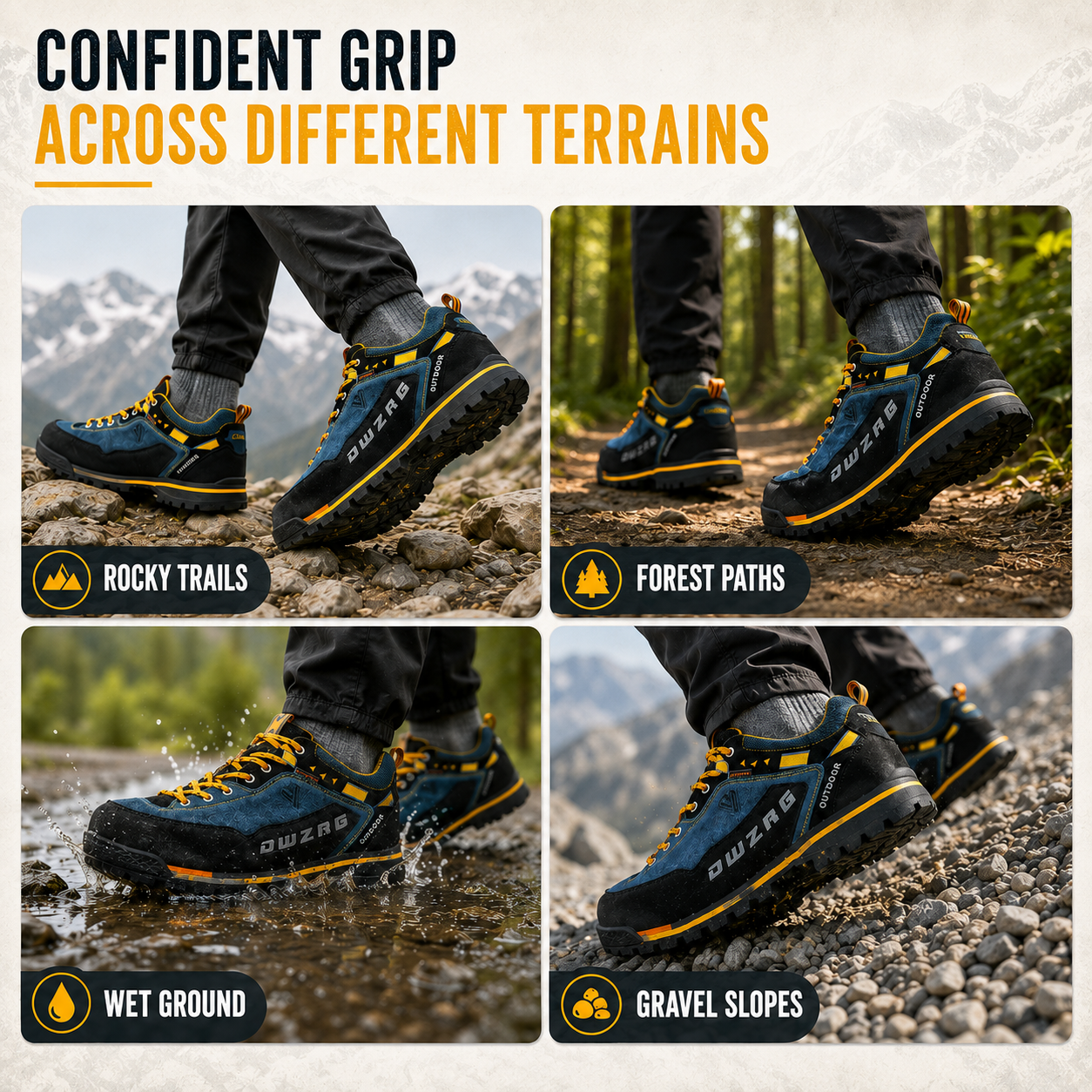 Nordspur | Low Cut Splashproof Hiking Shoe