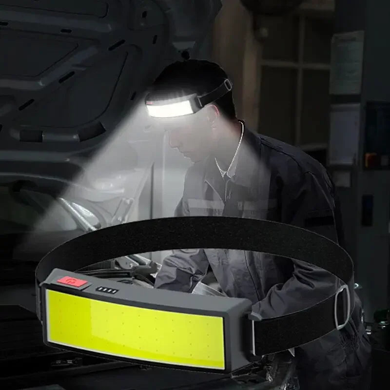 Nordspur | LumenArc COB LED Rechargeable Headlamp