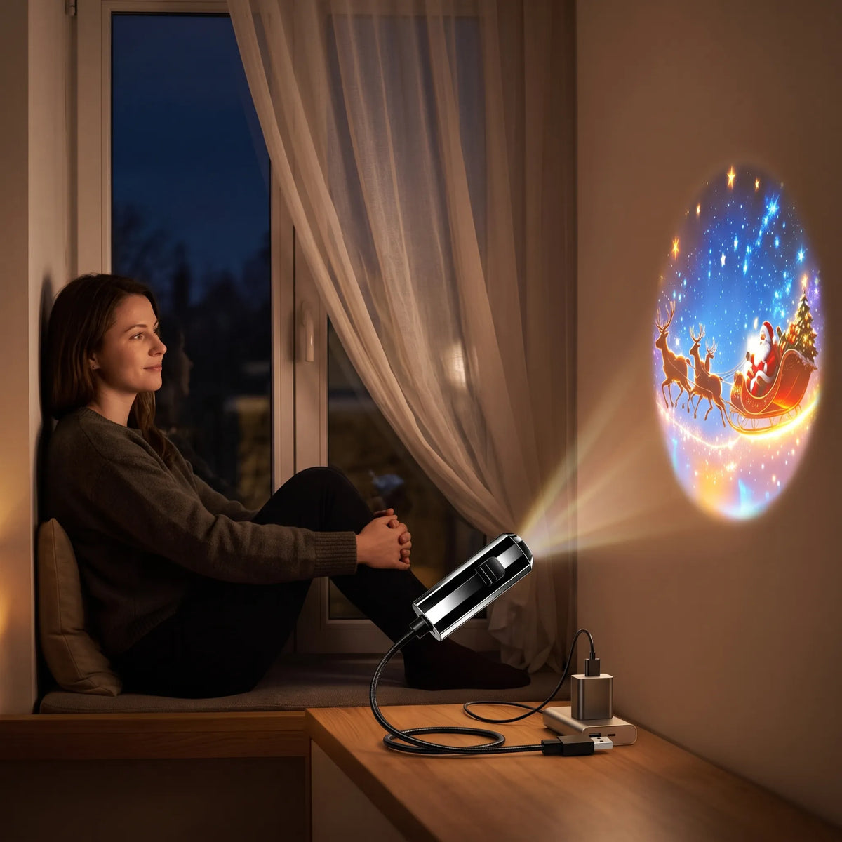 Nordspur | Lumevo Compact USB Christmas Projector Light